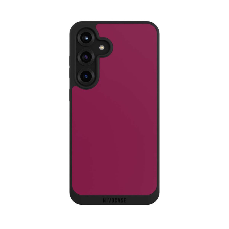 Galaxy S25 + NIVOpure Aubergine