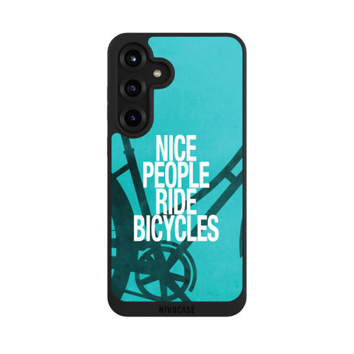 Samsung Galaxy S25+  NIVOpure Nice People Ride Bicycles