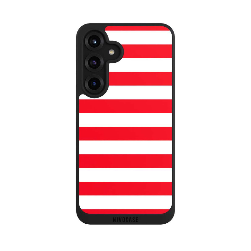 Galaxy S25 + NIVOpure Sailorstripes Rot