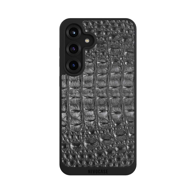 Galaxy S25 + NIVOpure Croco Noir
