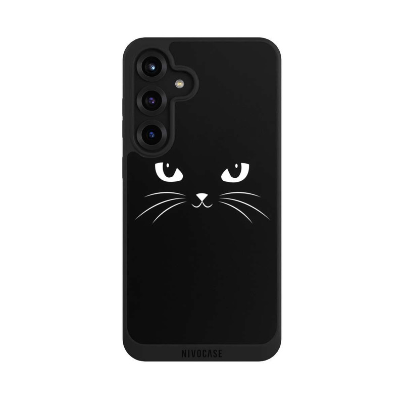 Galaxy S25 + NIVOpure Chaton Noir