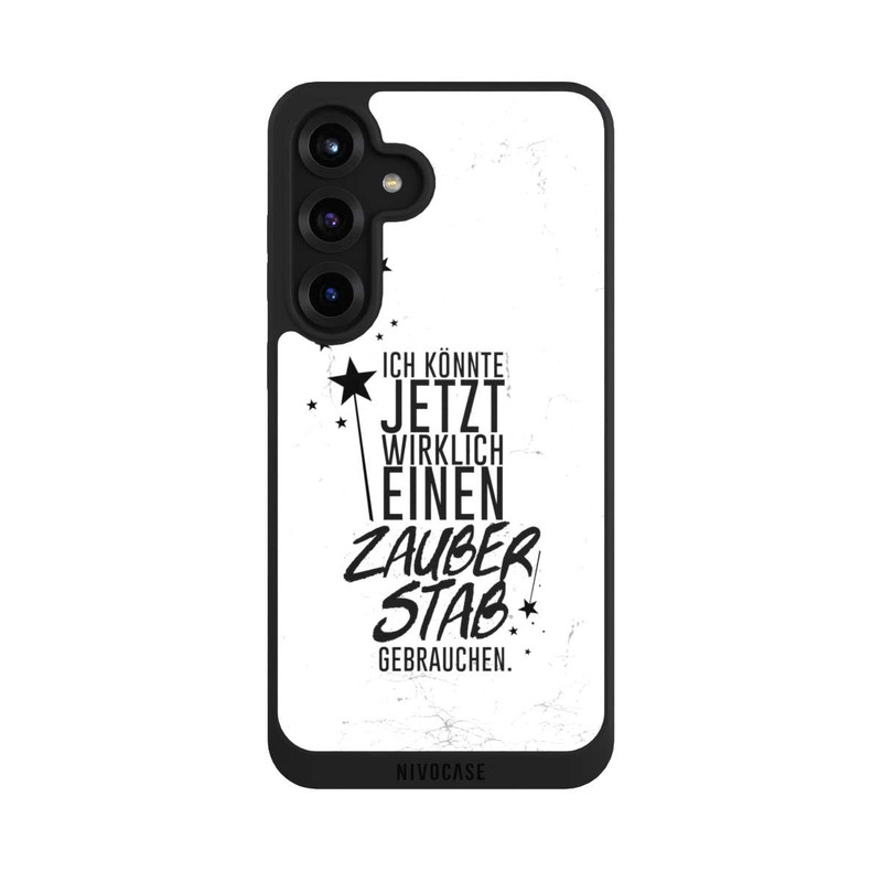 Galaxy S25 + NIVOpure Slogan de la baguette magique