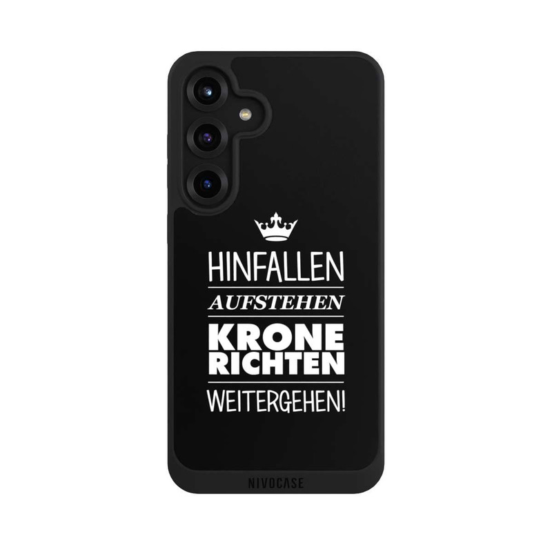 Galaxy S25 + NIVOpure Krone Richten