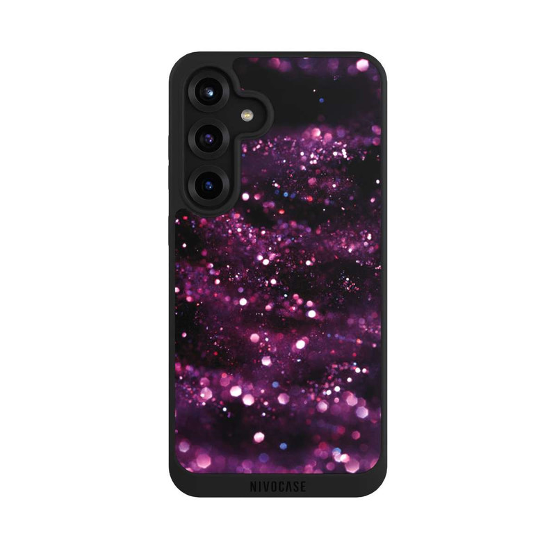 Galaxy S25 + NIVOpure Lilac Sparkles Look