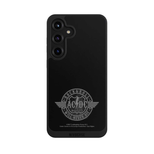 Samsung Galaxy S25+  NIVOpure ACDC Rock and Roll Grau