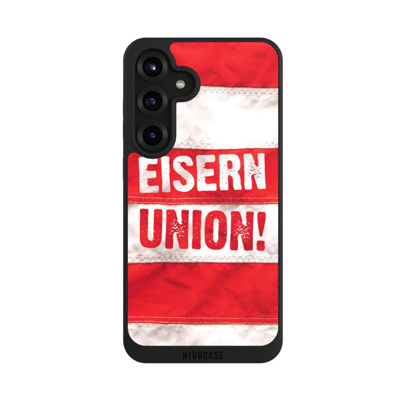 Galaxy S25 + NIVOpure Fahnenstoff - 1. FC Union Berlin