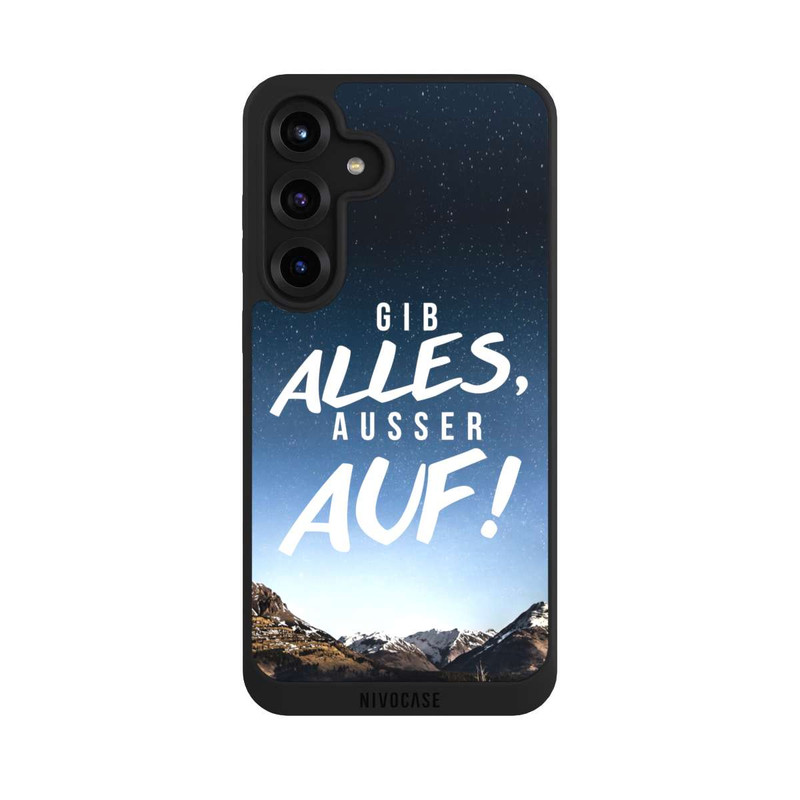 Galaxy S25 + NIVOpure Gib Alles Ausser Auf