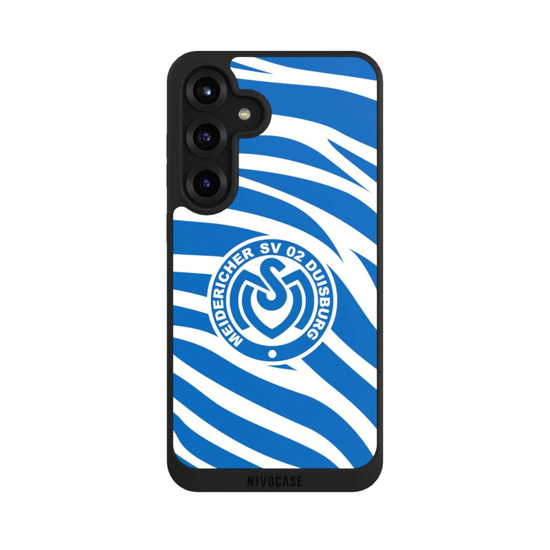 Galaxy S25 + NIVOpure Blaues Zebra MSV