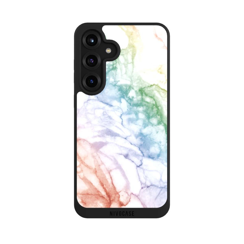 Galaxy S25 + NIVOpure Rainbow Marble