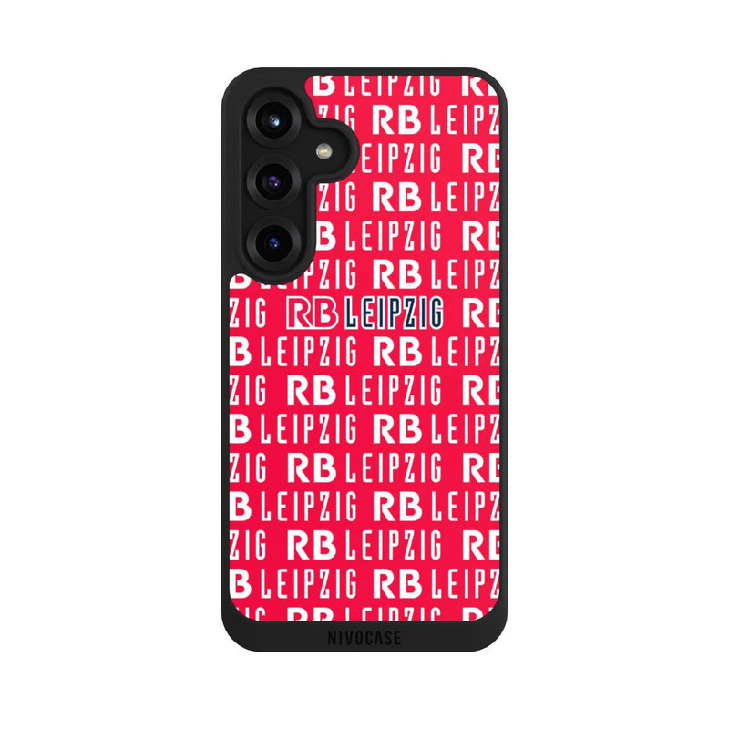 Galaxy S25 + NIVOpure Logowand Rot RB Leipzig
