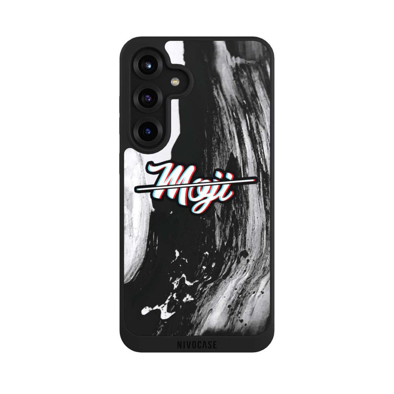 Galaxy S25 + NIVOpure Moji Glitch Marble