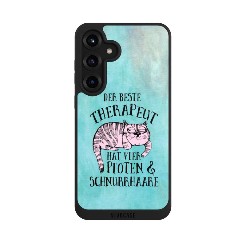 Galaxy S25 + NIVOpure Katze Therapeut
