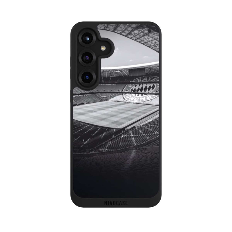 Galaxy S25 + NIVOpure Stade FC Bayern - Noir Blanc