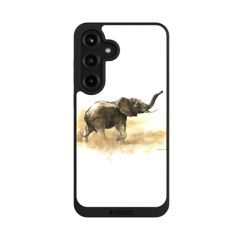 Galaxy S25 + NIVOpure Éléphant d'Afrique