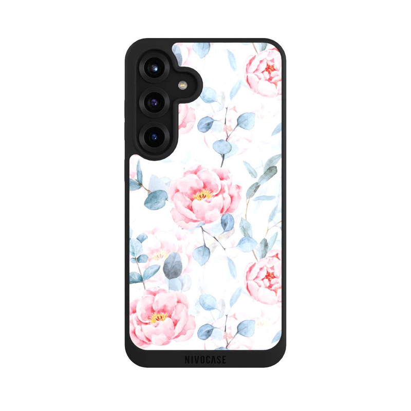 Galaxy S25 + NIVOpure Fleurs aquarelles 4