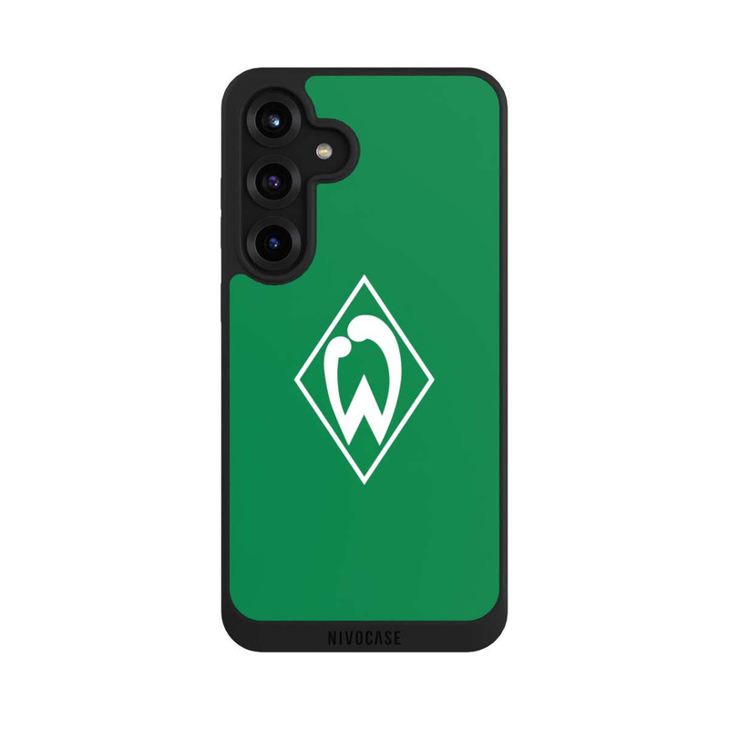 Galaxy S25 + NIVOpure Logo auf Grün - Werder Bremen