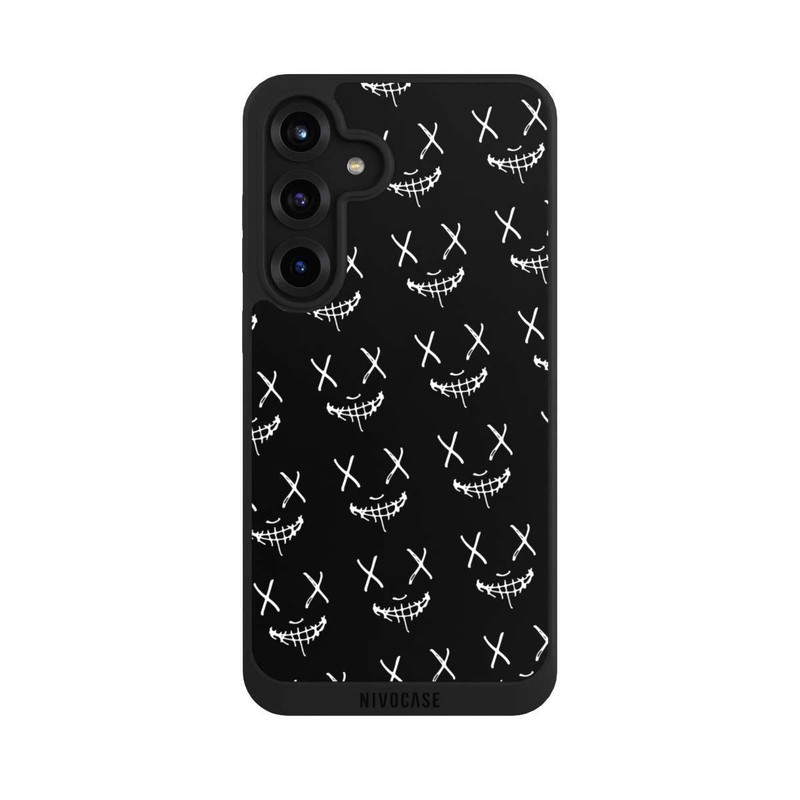 Galaxy S25 + NIVOpure Motif de masque noir
