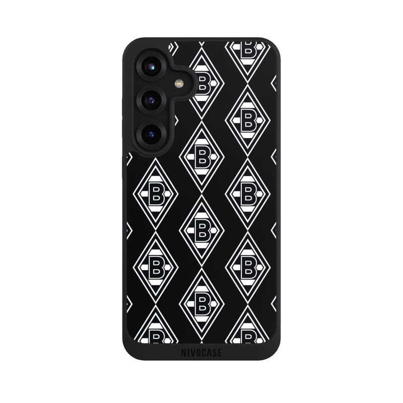 Galaxy S25 + NIVOpure Schwarze Rauten