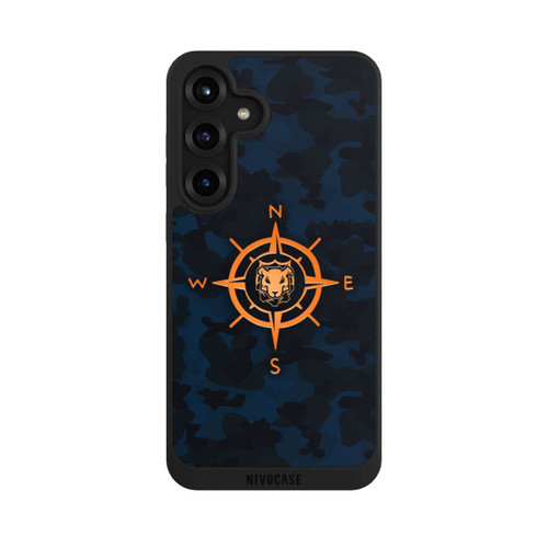 Samsung Galaxy S25+  NIVOpure Kompass Camo Blau