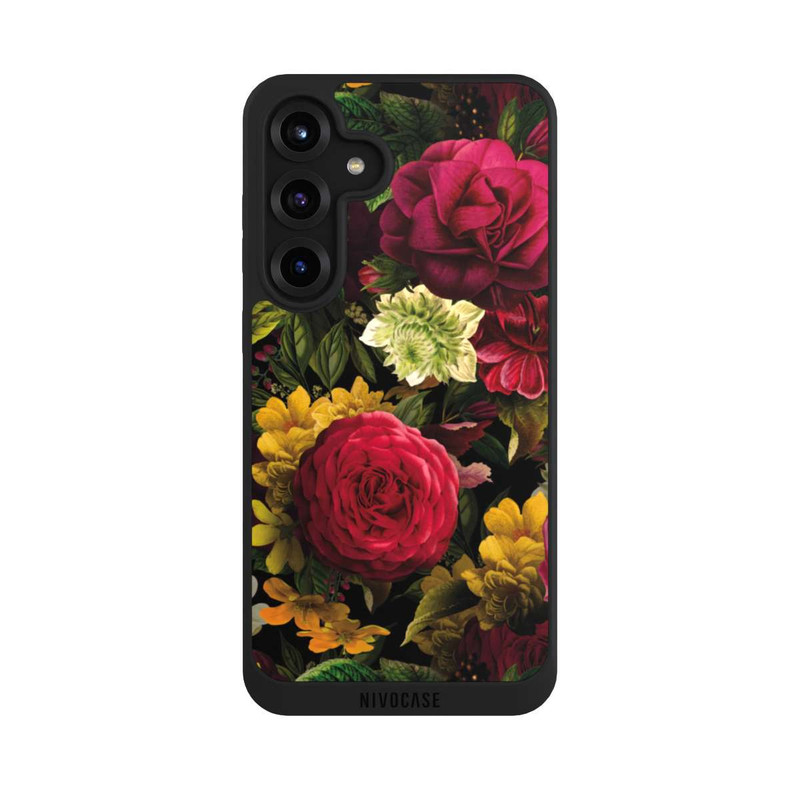 Galaxy S25 + NIVOpure Fleurs colorées