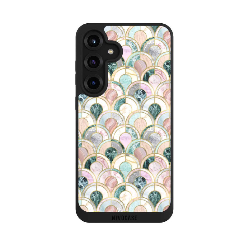 Galaxy S25 + NIVOpure Marmor-Inlays