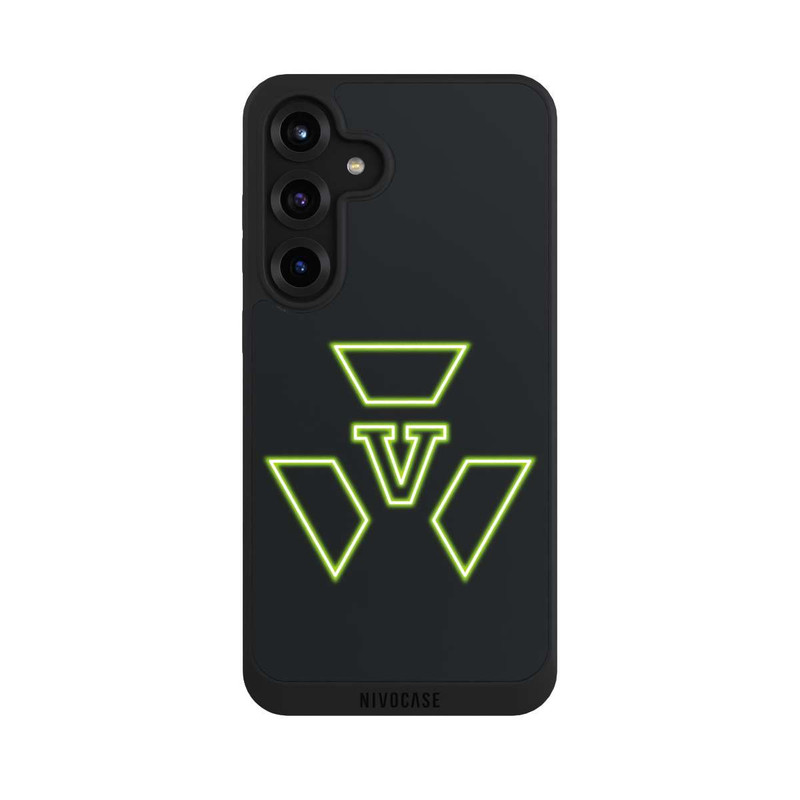 Galaxy S25 + NIVOpure iBlali Logo vert fluo