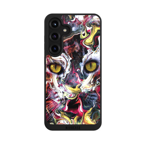 Samsung Galaxy S25+  NIVOpure Katze Abstrakt