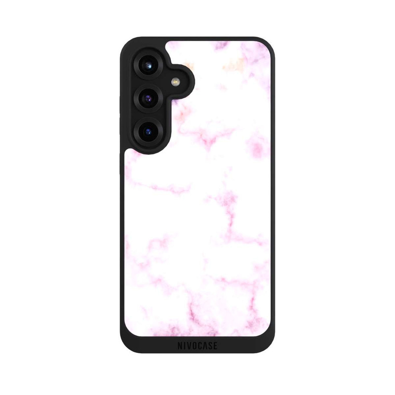 Galaxy S25 + NIVOpure Marbre rose doux