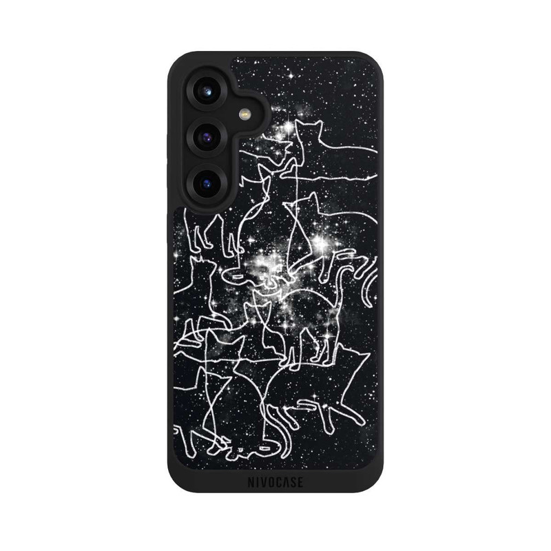 Galaxy S25 + NIVOpure Chats de la nuit étoilée