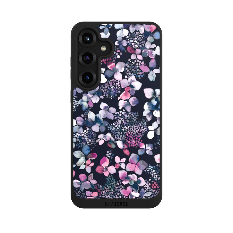 Galaxy S25 + NIVOpure Hortensie dunkel