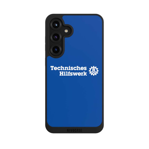 Samsung Galaxy S25+  NIVOpure Technisches Hilfswerk Logo Blau