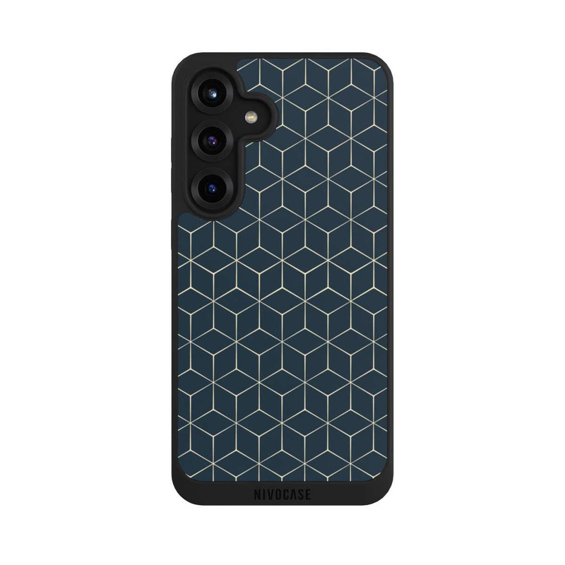 Galaxy S25 + NIVOpure Klassiker mit Sechseckmuster