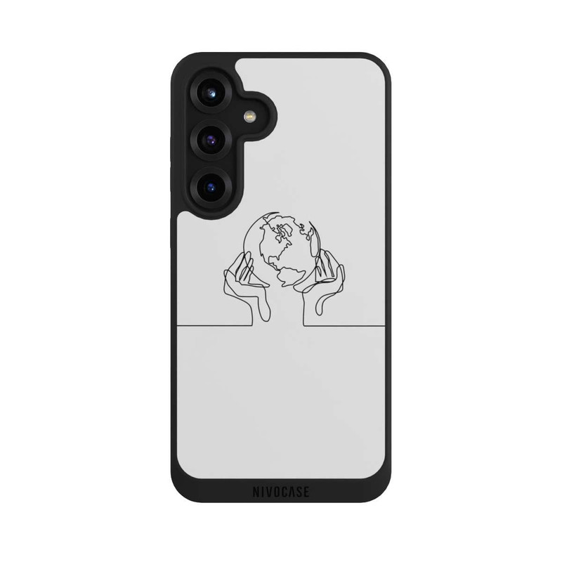 Galaxy S25 + NIVOpure Line Art World