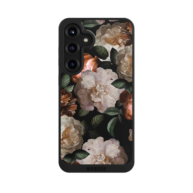 Galaxy S25 + NIVOpure Tapete mit Kupferrosen