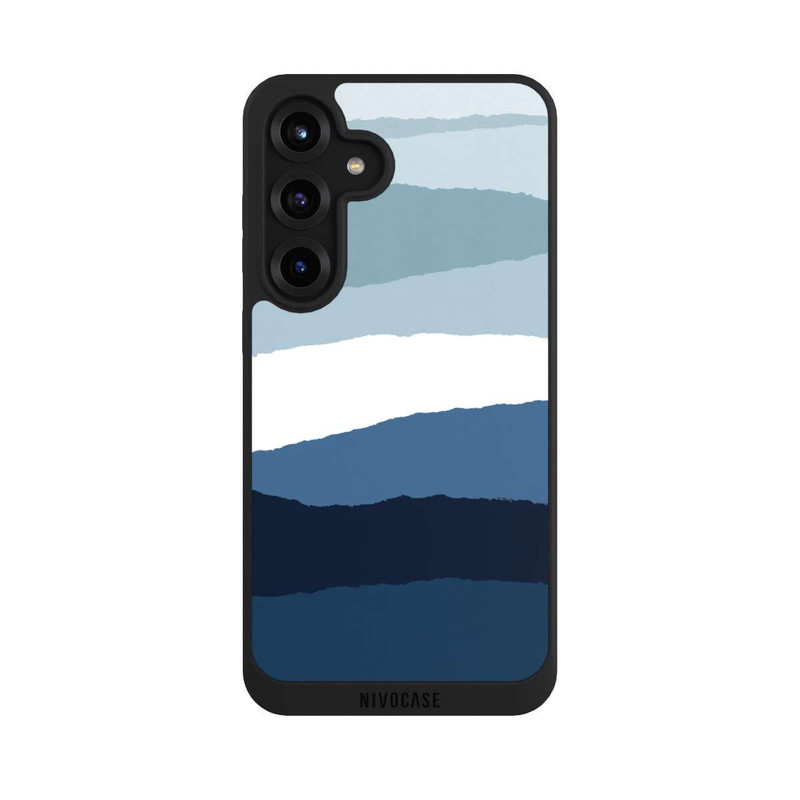 Galaxy S25 + NIVOpure Blaue Abstrakte II