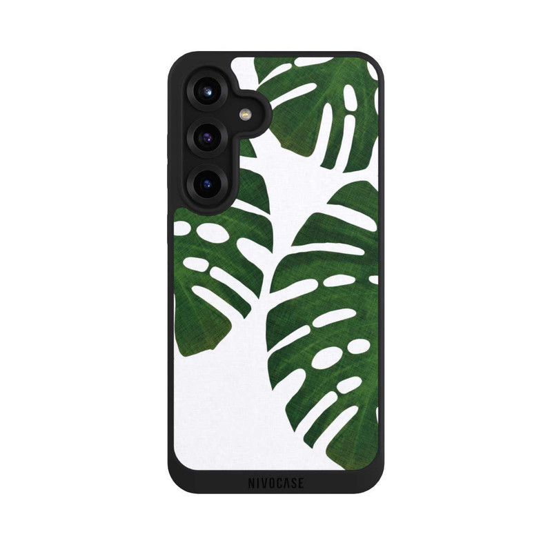 Galaxy S25 + NIVOpure Feuille de monstera III
