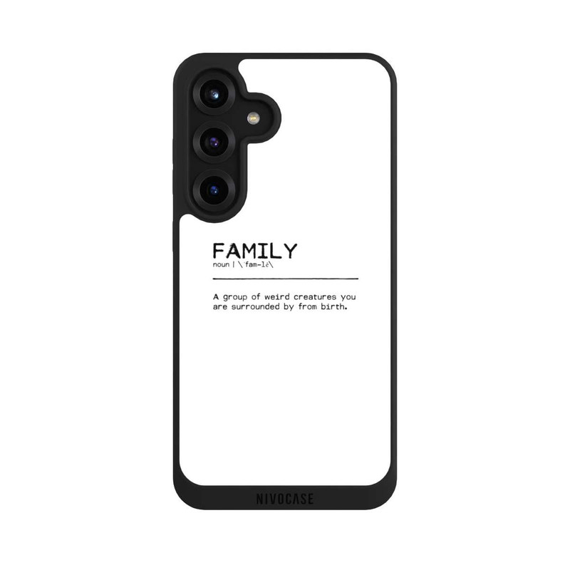 Galaxy S25 + NIVOpure Citation Family Weird (anglais)