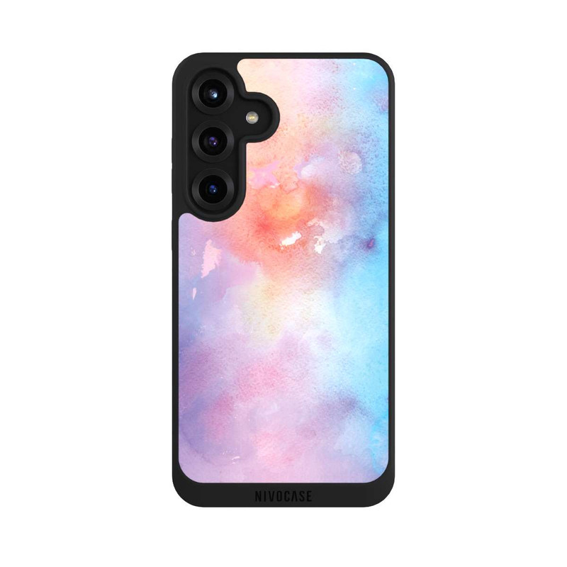 Galaxy S25 + NIVOpure Pinceau aquarelle couleurs claires