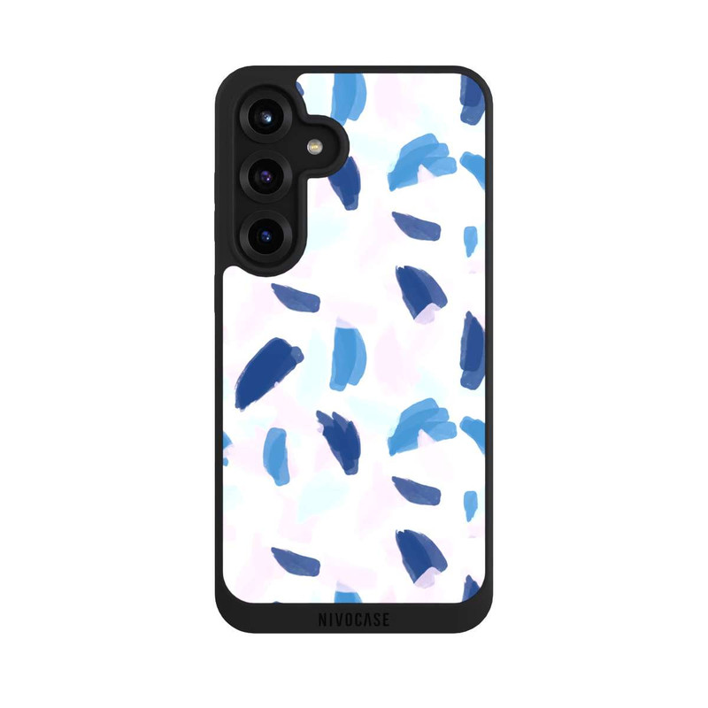 Galaxy S25 + NIVOpure Blaue und rosa Farbe