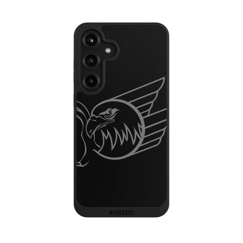 Galaxy S25 + NIVOpure Logo Schwarz