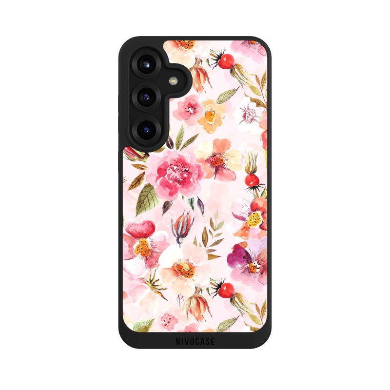 Galaxy S25 + NIVOpure Papier Peint Rose Musquée Printemps Rose