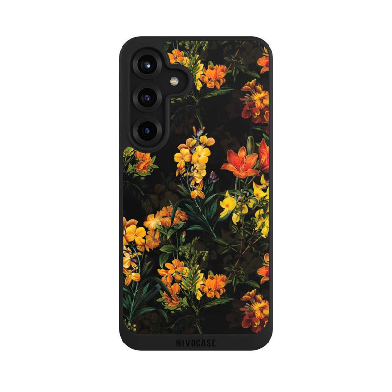 Galaxy S25 + NIVOpure Fleurs Colorées Jaune