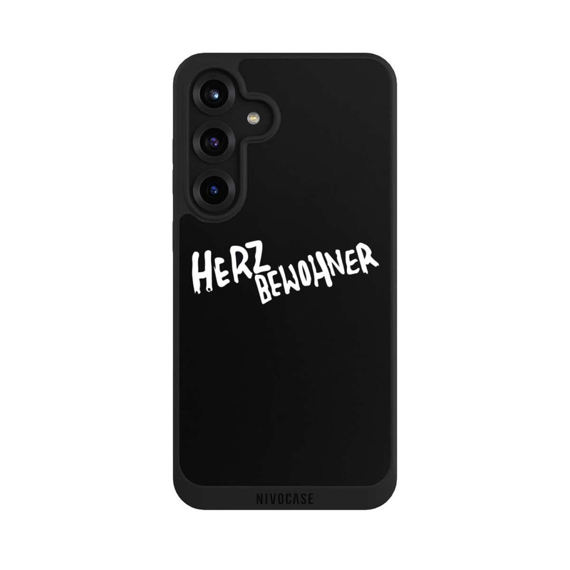 Galaxy S25 + NIVOpure Herzbewohner Schwarz