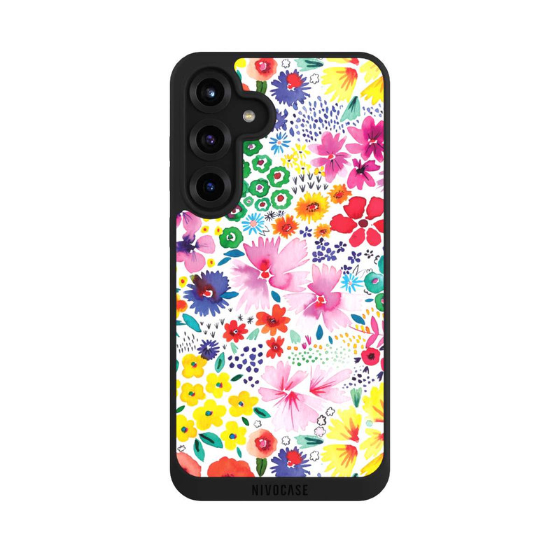 Galaxy S25 + NIVOpure Petites fleurs printanières astucieuses