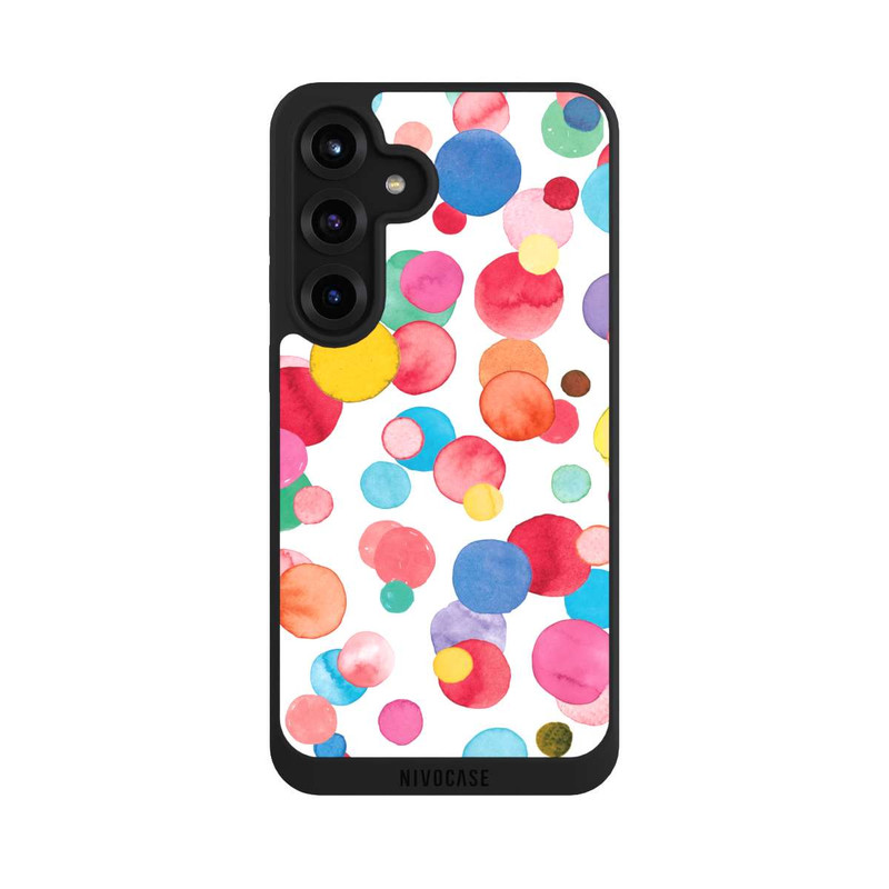 Galaxy S25 + NIVOpure Aquarelle à pois d’été