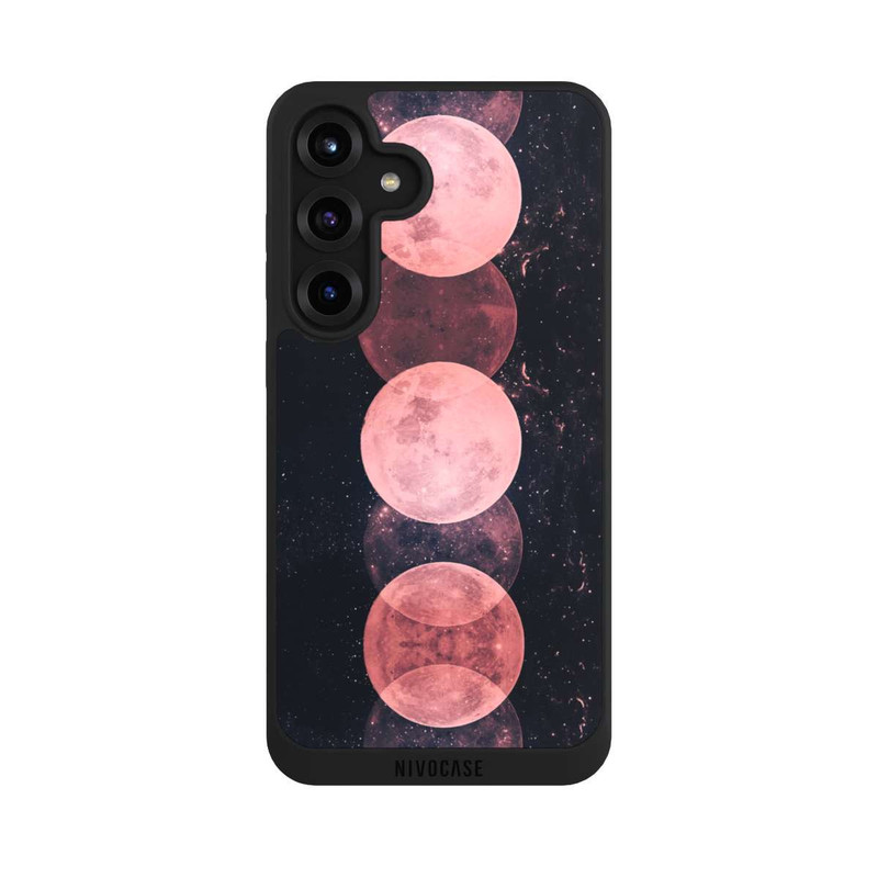 Galaxy S25 + NIVOpure Phases de la lune rose