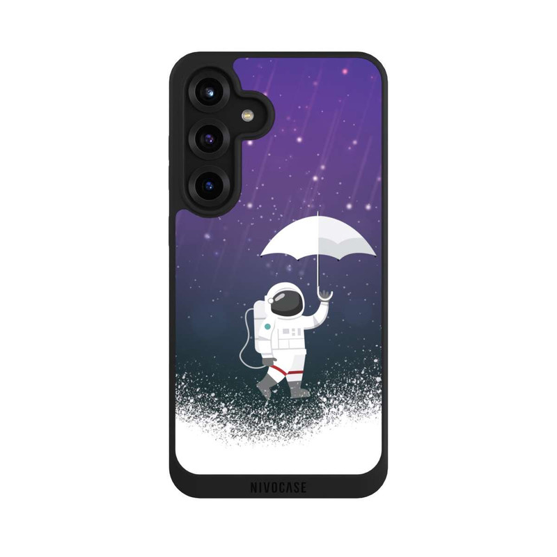 Galaxy S25 + NIVOpure Astronaut im Asteroidenregen