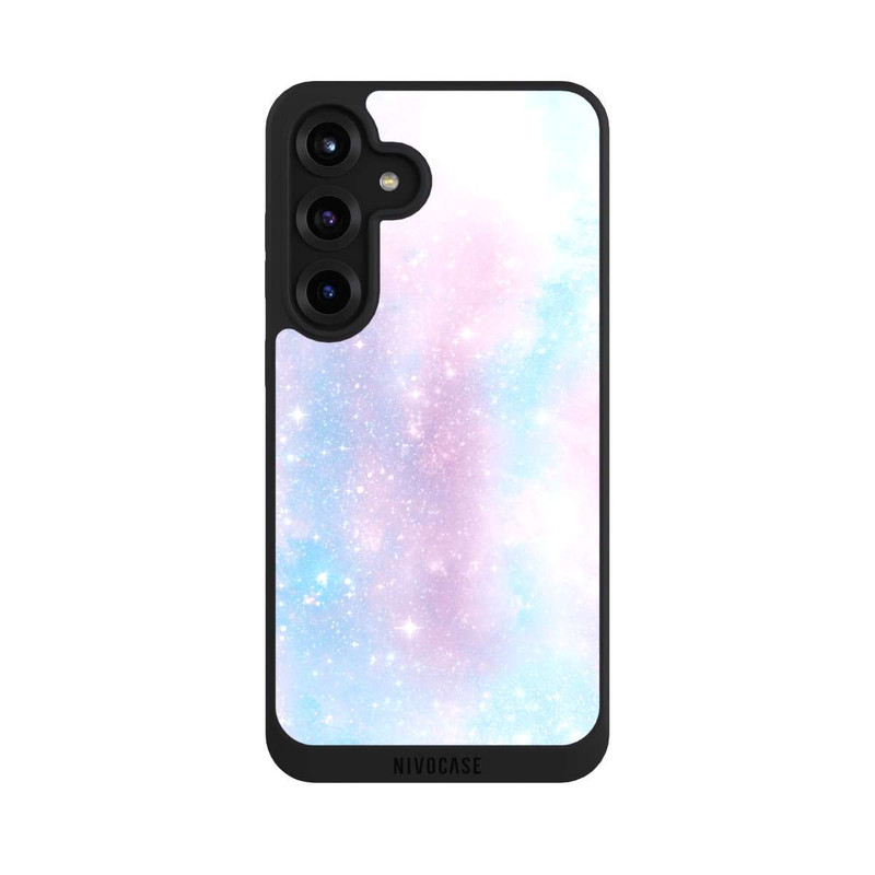 Galaxy S25 + NIVOpure Galaxie rose-bleue