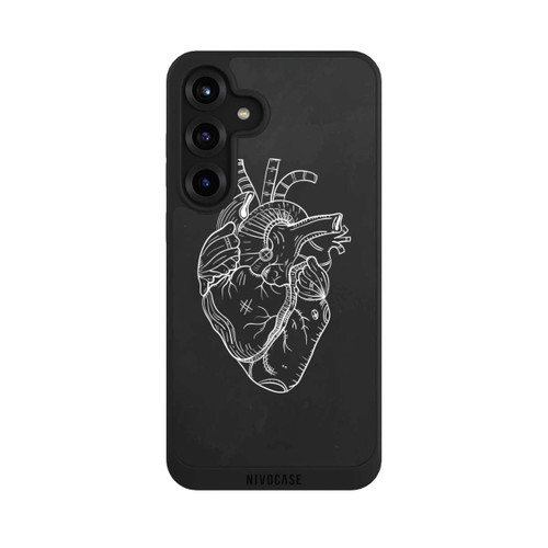 Samsung Galaxy S25+  NIVOpure Heart Drawing Black
