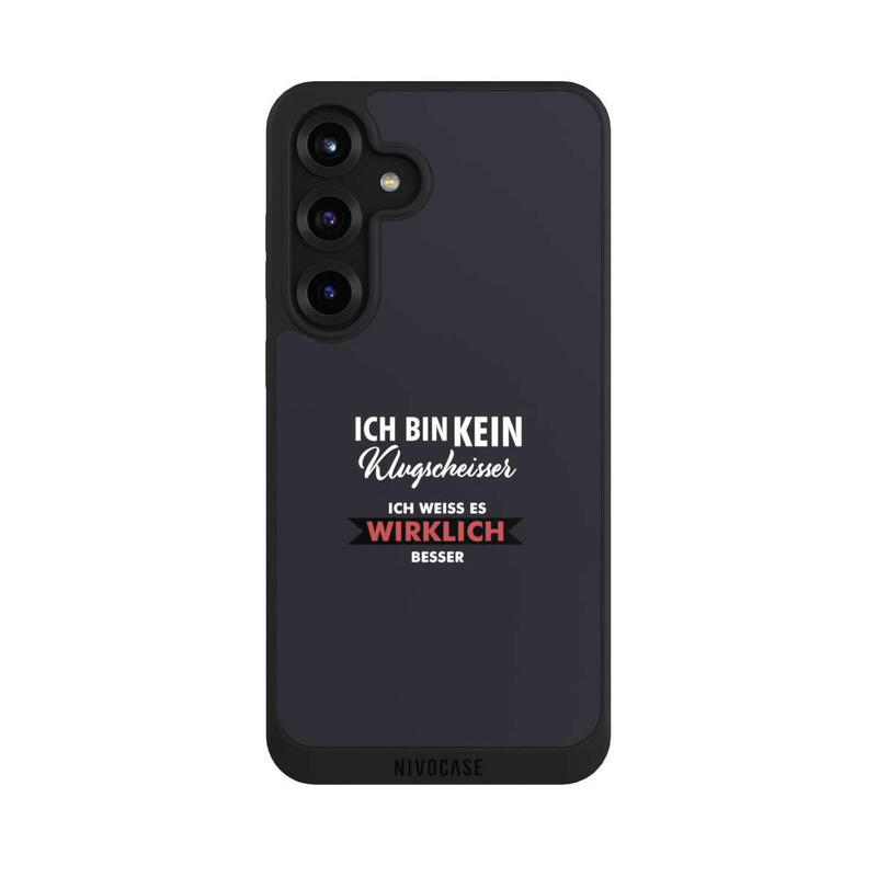 Galaxy S25 + NIVOpure Ich bin kein Klugscheisser